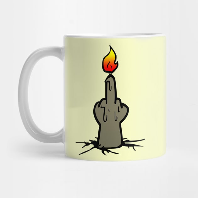 F*CK Candle by yildirayatas